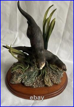 1997 Border Fine Arts Ebb & Flow Limited Edition 248/2000 Ray Ayres Certificate