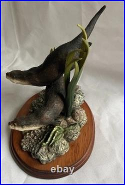 1997 Border Fine Arts Ebb & Flow Limited Edition 248/2000 Ray Ayres Certificate