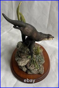 1997 Border Fine Arts Ebb & Flow Limited Edition 248/2000 Ray Ayres Certificate