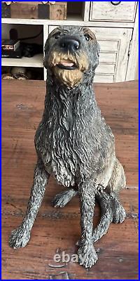 2000 Border Fine Arts Scotland B0602 Irish Wolfhound Dog Figurine Htf