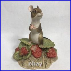 5 Border Fine Arts Mouse MM02 Kiwi 033 Strawberries Beatrix Potter BCM05 WW16