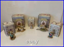 5 x Border Fine Arts Beatrix Potter and Brambly Hedge Figurines Boxed