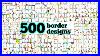 500-Border-Designs-100-Border-Designs-Compilation-200-Border-Designs-For-Project-500-Borders-01-ihy