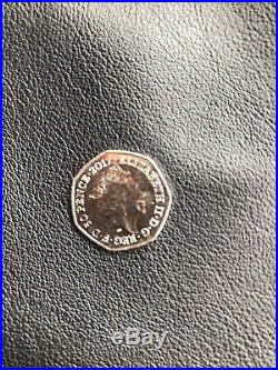 50p MR. JEREMY FISHER COIN