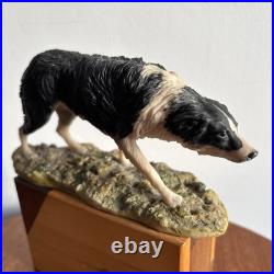 A BORDER FINE ARTS RARE BORDER COLLIE DOG by MAIRI LAING 1979