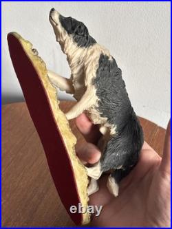 A BORDER FINE ARTS RARE BORDER COLLIE DOG by MAIRI LAING 1979