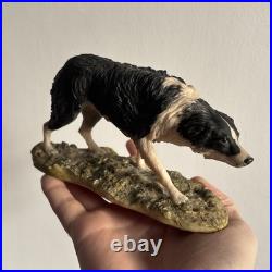 A BORDER FINE ARTS RARE BORDER COLLIE DOG by MAIRI LAING 1979