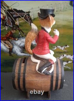 A Border Fine Arts Lord Reynard money box, the Reynard Estate collection