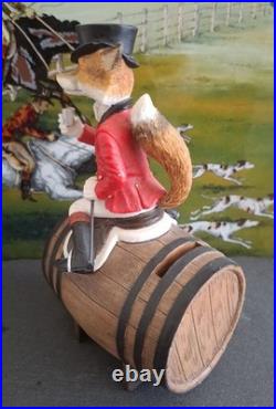A Border Fine Arts Lord Reynard money box, the Reynard Estate collection