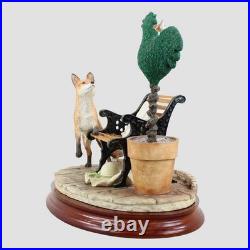 A Safe Perch Border Fine Arts Fox
