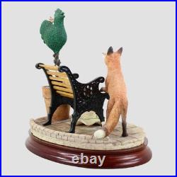 A Safe Perch Border Fine Arts Fox