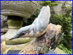 A Vintage Border Fine Arts Model of a Nuthatch by David Geenty 1981