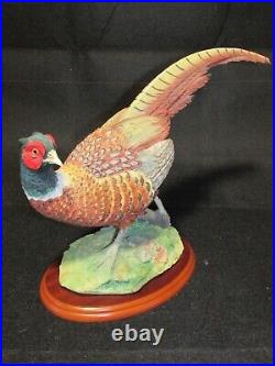 Absolutely HUGE Border Fine Arts BFA Pheasant by Russell Willis A0659 Game Birds