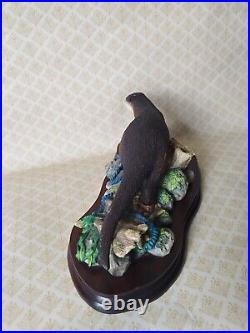 Along The Shoreline Otter Border Fine Arts B0858 Figurine Hand Made In Scotland