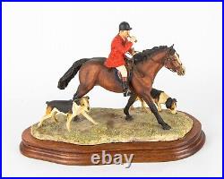 Anne Wall, Border Fine Arts -collecting The Hounds- Limited Edition Figure Model