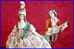 Antique Large Very Rare German Porcelain Figurine