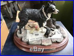Auld Hemp Border Fine Arts B0360 Collie Dog Ornament