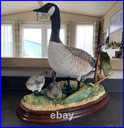BFA Canada Goose and Goslings, Jack Crewdson, Classic Collection, Ltd Ed