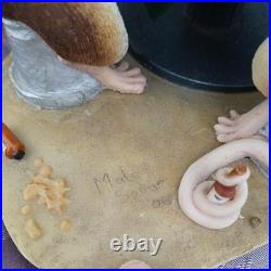 BORDER FINE ARTS 2007 ENESCO A7907 RAT PACK Drinking + Playing Poker Ornament