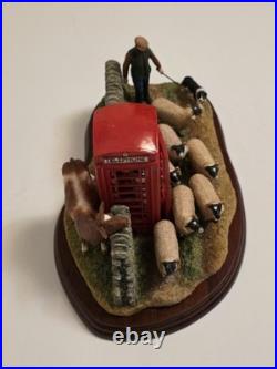 BORDER FINE ARTS A6026 RIGHT OF WAY James Herriot Collection Original Box Rustic