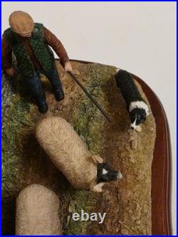 BORDER FINE ARTS A6026 RIGHT OF WAY James Herriot Collection Original Box Rustic