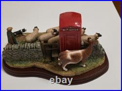 BORDER FINE ARTS A6026 RIGHT OF WAY James Herriot Collection Original Box Rustic