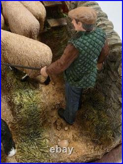 BORDER FINE ARTS A6026 RIGHT OF WAY James Herriot Collection Original Box Rustic