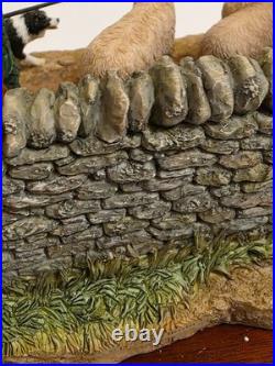 BORDER FINE ARTS A6026 RIGHT OF WAY James Herriot Collection Original Box Rustic