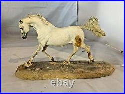 BORDER FINE ARTS ARABIAN MARE & FOAL Artist Resin Horse