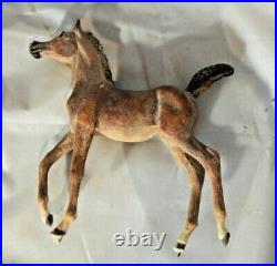 BORDER FINE ARTS ARABIAN MARE & FOAL Artist Resin Horse