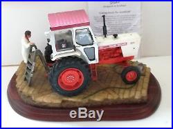 BORDER FINE ARTS, GETTING READY FOR SMITHFIELD, Tractor, 2002 Very Rare, Stunning