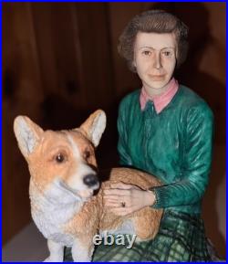 BORDER FINE ARTS Her Majesty At Balmoral B1406 Hand Signed Felt by RAY AYRES