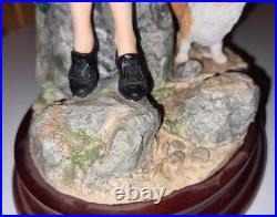 BORDER FINE ARTS Her Majesty At Balmoral B1406 Hand Signed Felt by RAY AYRES