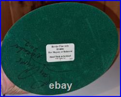 BORDER FINE ARTS Her Majesty At Balmoral B1406 Hand Signed Felt by RAY AYRES BORDER FINE ARTS Her Majesty At Balmoral B1406 Hand Signed Felt by RAY AYRES