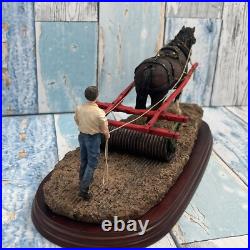 BORDER FINE ARTS-James Herriot Studio- LIGHTLY ROLLED-A8918-Horse/Farmer Figure BORDER FINE ARTS-James Herriot Studio- LIGHTLY ROLLED-A8918-Horse/Farmer Figure