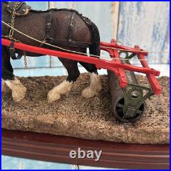 BORDER FINE ARTS-James Herriot Studio- LIGHTLY ROLLED-A8918-Horse/Farmer Figure BORDER FINE ARTS-James Herriot Studio- LIGHTLY ROLLED-A8918-Horse/Farmer Figure