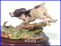 BORDER FINE ARTS LIMITED EDITION England Springer Spaniel & Pheasant 775/ 1500
