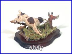 BORDER FINE ARTS LIMITED EDITION England Springer Spaniel & Pheasant 775/ 1500