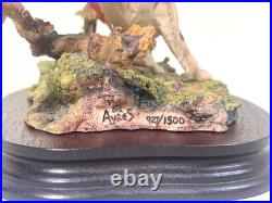 BORDER FINE ARTS LIMITED EDITION England Springer Spaniel & Pheasant 775/ 1500