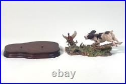 BORDER FINE ARTS LIMITED EDITION England Springer Spaniel & Pheasant 775/ 1500
