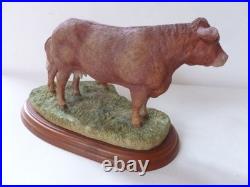 BORDER FINE ARTS Limousin cow and calf 2002 Cows FIGURINE Unboxed BORDER FINE ARTS Limousin cow and calf 2002 Cows FIGURINE Unboxed
