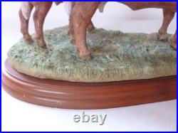 BORDER FINE ARTS Limousin cow and calf 2002 Cows FIGURINE Unboxed BORDER FINE ARTS Limousin cow and calf 2002 Cows FIGURINE Unboxed