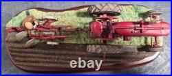 BORDER FINE ARTS'MAKING ADJUSTMENTS' A2142 McCormick Farmall Tractor Boxed