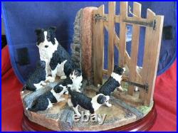 BORDER FINE ARTS NEW NEIGHBOR B1419 fantastic condition sculpture