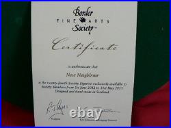 BORDER FINE ARTS NEW NEIGHBOR B1419 fantastic condition sculpture