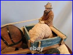 BORDER FINE ARTS THE BRIDE FARMER TAKING PIG TO MARKET Limited Edition Of 1500 BORDER FINE ARTS THE BRIDE FARMER TAKING PIG TO MARKET Limited Edition Of 1500