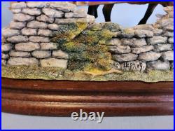 BORDER FINE ARTS THE BRIDE FARMER TAKING PIG TO MARKET Limited Edition Of 1500 BORDER FINE ARTS THE BRIDE FARMER TAKING PIG TO MARKET Limited Edition Of 1500