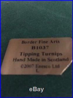BORDER FINE ARTS Tipping Turnips TRACTOR Massey Ferguson B1037