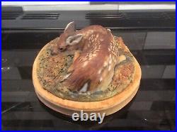 BORDER FINE ARTS deer doe limited addition 234/500 HAYTON @