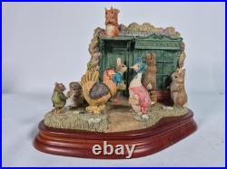 BOXED 2001 L/E Border Fine Arts TALE OF GINGER & PICKLES Figurine Annual Tableau